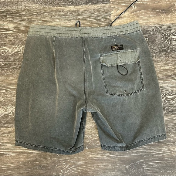 Ripcurl Surf Board Shorts Swim 36 W38 Drawstring Unlined  Beach Pool Surf Gray - Picture 2 of 15